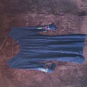 Yahada NWT Embordiary Bell Sleeve Dress